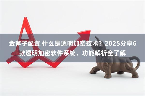 金斧子配资 什么是透明加密技术？2025分享6款透明加密软件系统，功能解析全了解