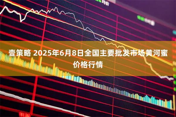 壹策略 2025年6月8日全国主要批发市场黄河蜜价格行情