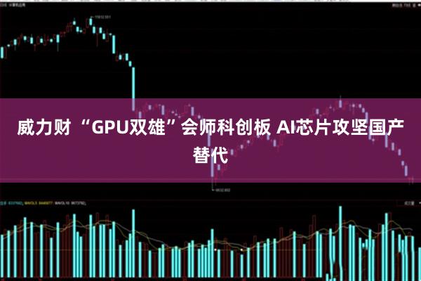 威力财 “GPU双雄”会师科创板 AI芯片攻坚国产替代