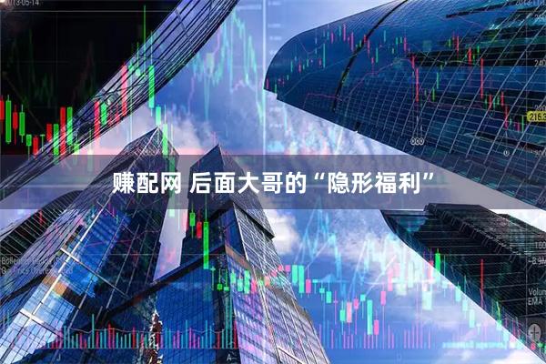 赚配网 后面大哥的“隐形福利”
